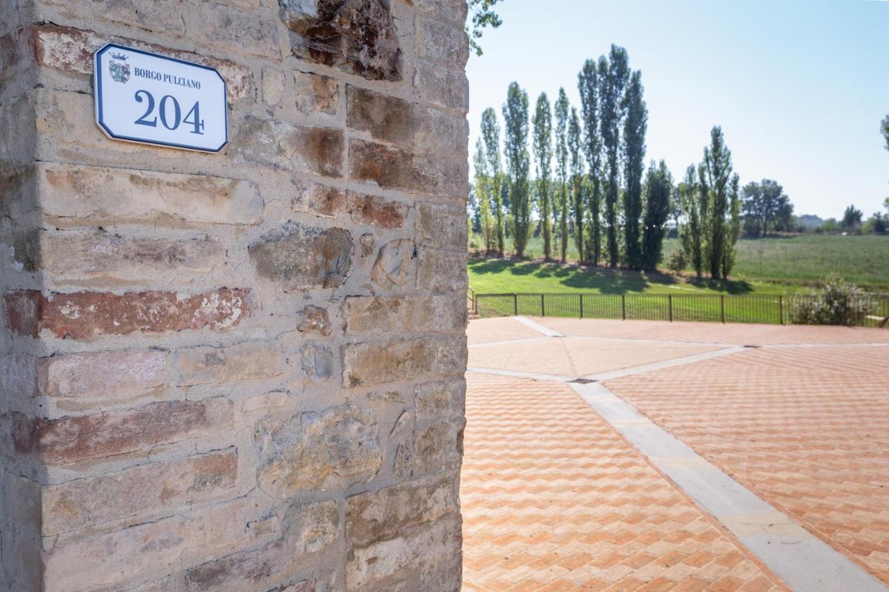 Gh Borgo Pulciano Agriturismo Монтоне Екстер'єр фото