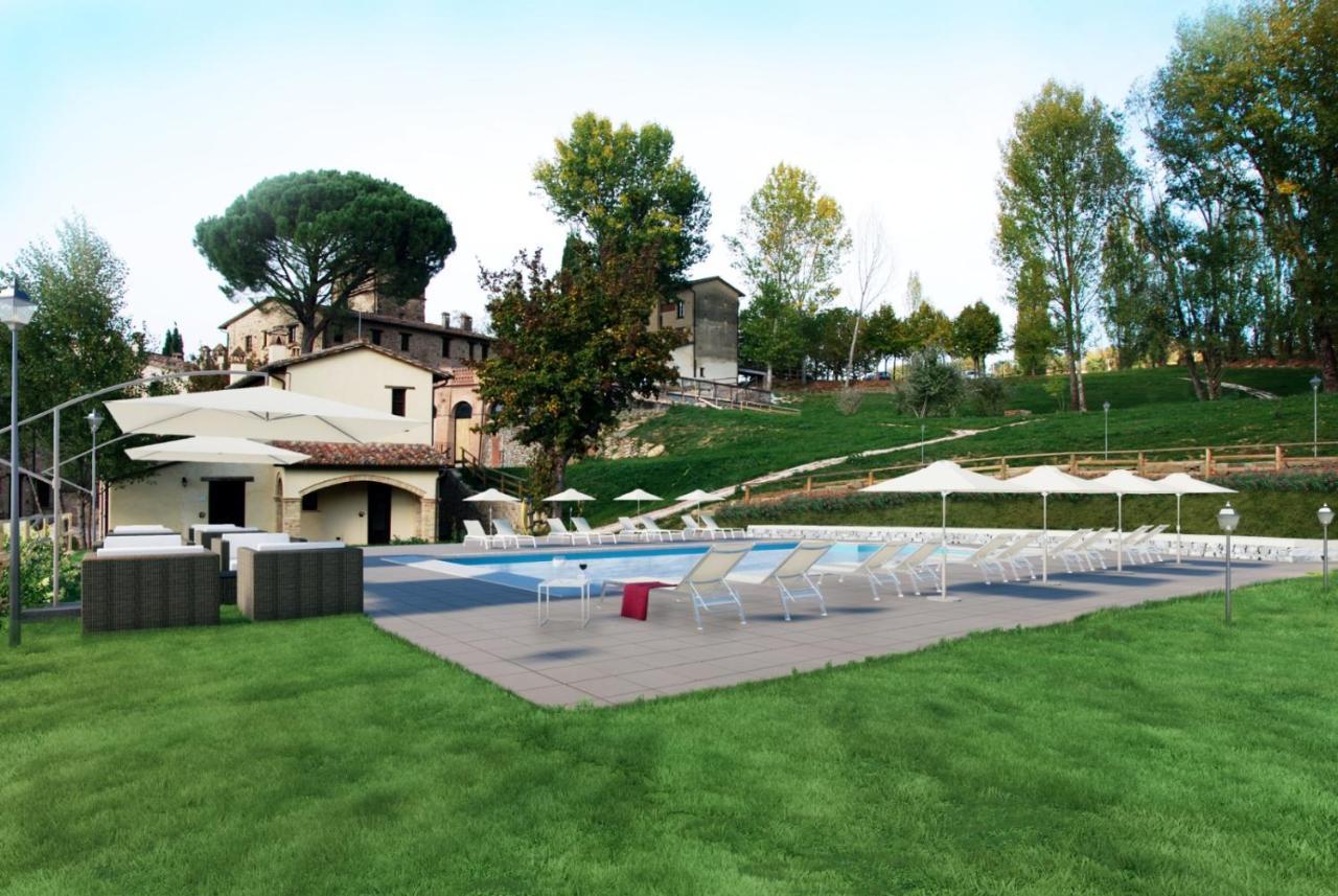 Gh Borgo Pulciano Agriturismo Монтоне Екстер'єр фото